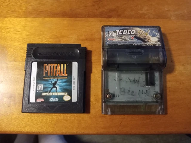 Game Boy Color Games Lot (2) Pitfall: Beyond The Jungle & Zebco Fishing! Game Boy Color Games Lot (2) Pitfall: Beyond The Jungle & Zebco Fishing!