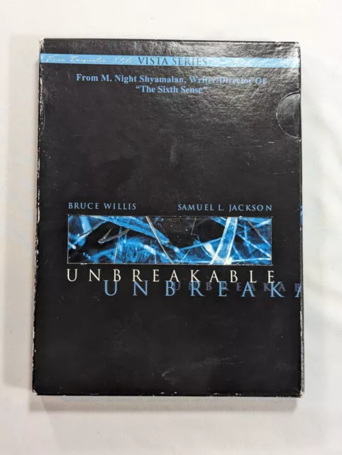 Unbreakable the Movie. Special Edition DVD Case.