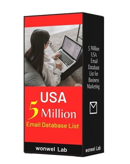 5 Million USA Email Database,  Email List Fast Delivery