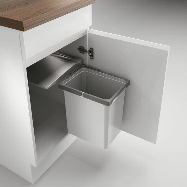 Naber Cox® Base 1T 500 – Collecteur De Déchets 2, Gris Clair, Hauteur 360 Mm