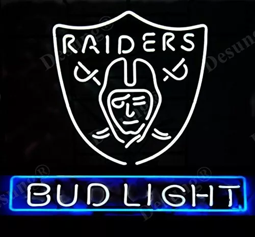 CoCo Las Vegas Raiders Bvd Light Beer Neon Sign Light 24"x20"