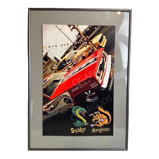 Snake & Mongoose Hot Wheels Poster 11" x 17" Plymouth Duster,Barracuda Drag Race Snake & Mongoose Hot Wheels Poster 11" x 17" Plymouth Duster,Barracuda Drag Race
