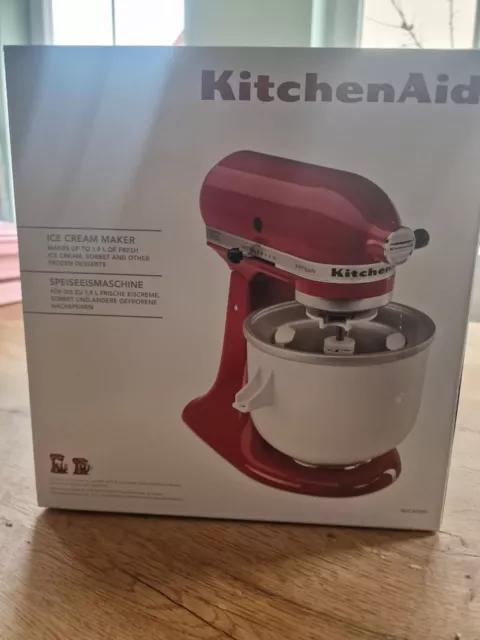 NEU Kitchen Aid Ice Cream Maker Zubehör für Kitchen Aid  - ADAPTER UND RÜHRER