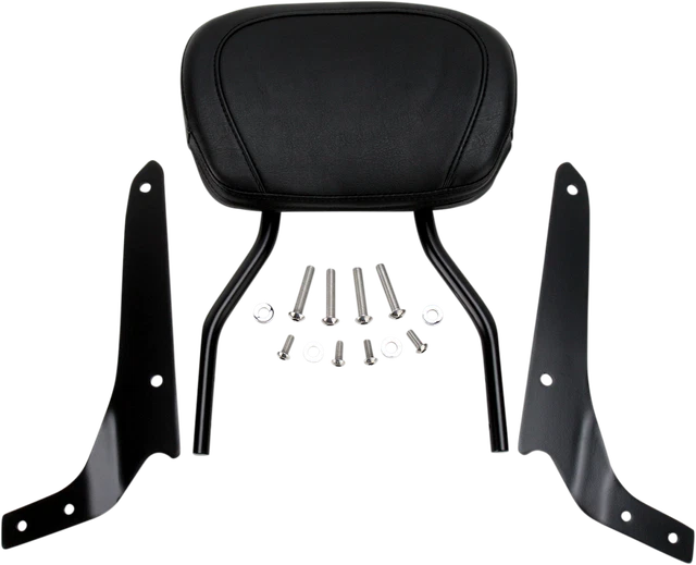 COBRA ROUND SISSY Bar with Pad 14" Short, 028611B 359.54 PicClick