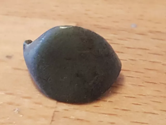 Roman bronze ring part in uncleaned as found condition found in Britain. L105