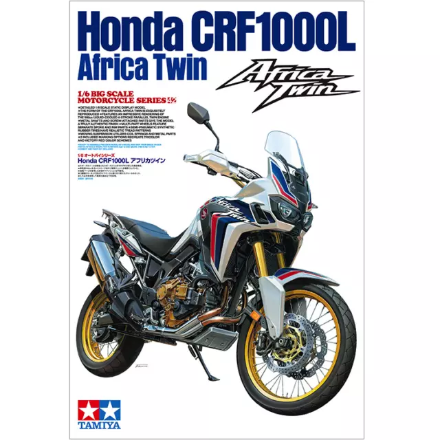 Tamiya 16042 Honda CRF1000L Africa Twin 1/6