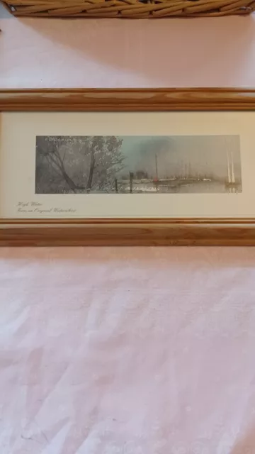 13x6inch Framed Picture