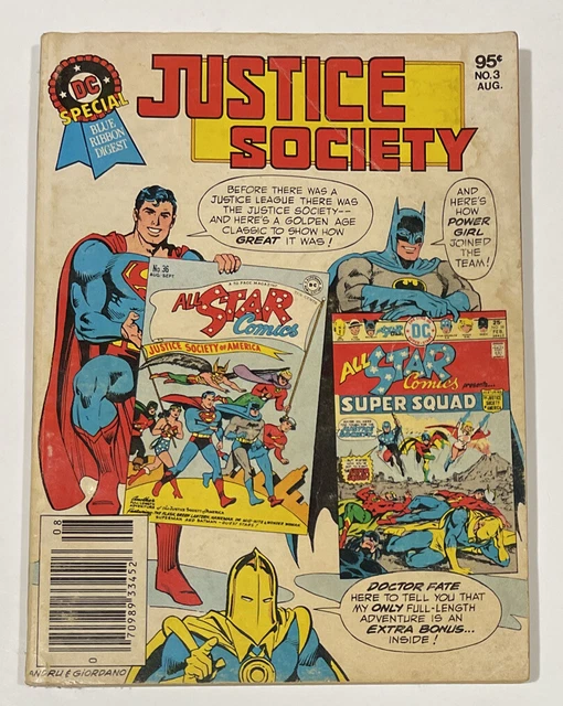 Dc Special Blue Ribbon Digest #3, Justice Society, 1980