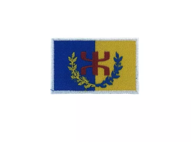 Patch aufnaher aufbugler bügelbild fahne flaggen flagge kabylie berber