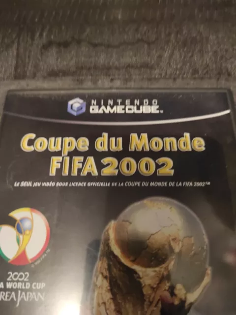 GameCube VF  Jaquette et Notice Coupe du Monde Fifa 2002 2