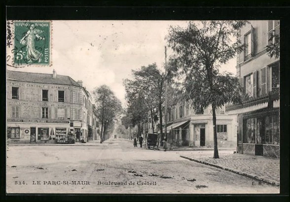 CPA Le Parc-St-Maur, Boulevard de Créteil