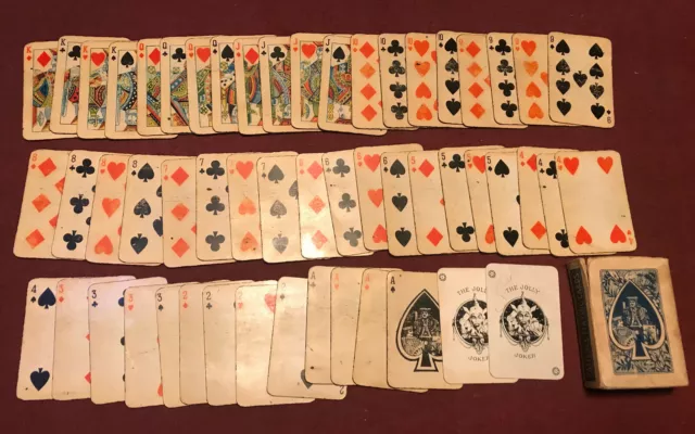 cartes a jouer BP GRIMAUD ancien rare jeu mini miniature antique playing cards