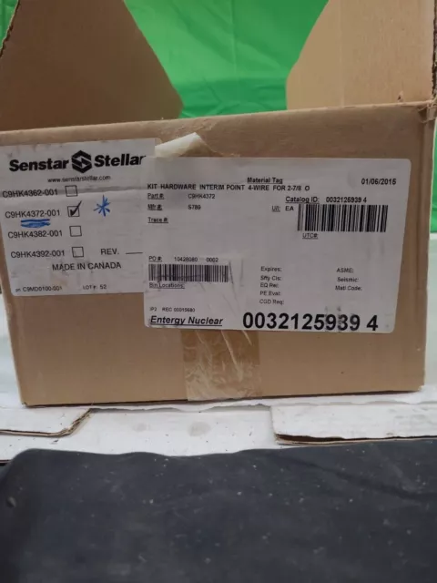 Senstar C9HK4372-001 Interim Point 4-wire HARDWARE KIT FOR 2-7/8 O