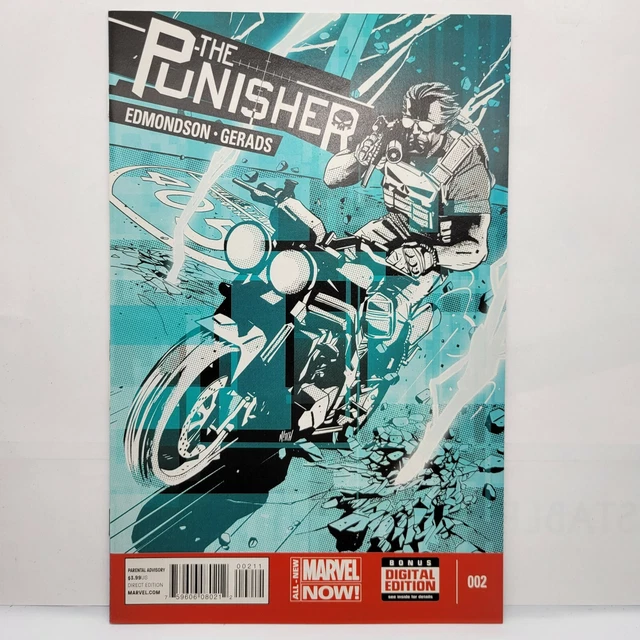 Punisher Vol 9 #2 1st Print Regular Mitchell Thomas Gerads Cover 2014