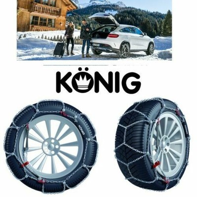 Konig CHAINES A NEIGE THULE-KONIG CD-9 GR 104 255/40-18 9 mm CROISILLONS 