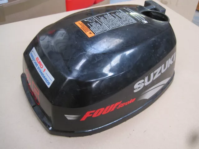 Suzuki DF 2.5 hp  Recoil Starter Hood Cover Cowling pull cord outboard 2.5hp