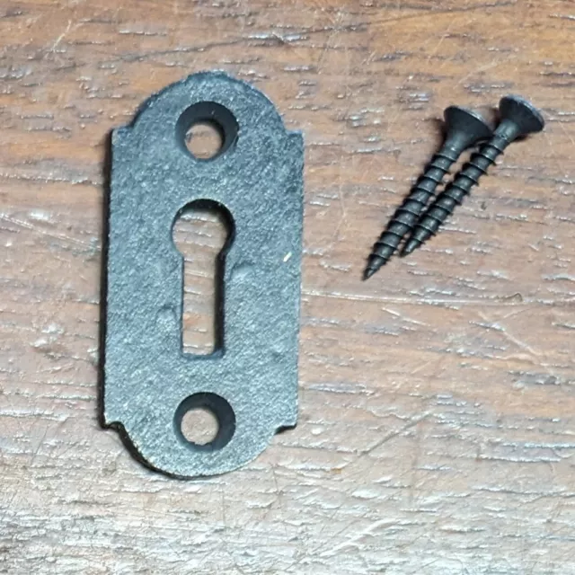 Escutcheon key hole cover Brass or Cast Iron 3