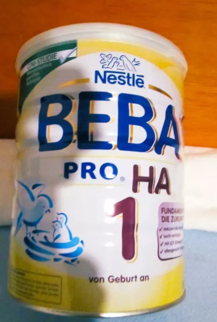 NESTLE BEBA Anfangsmilch PRO HA 1 von Geburt an, 800 g - Dose