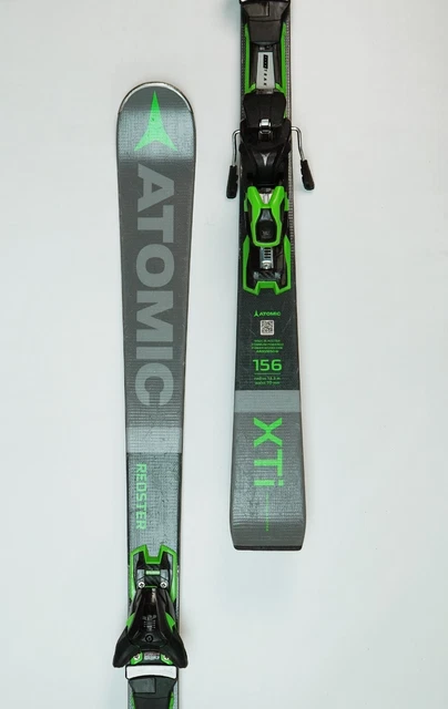 Atomic Redster XTi Grey Allmountain Ski 156cm + Atomic FT12  Mod. 2019 (PE#194)