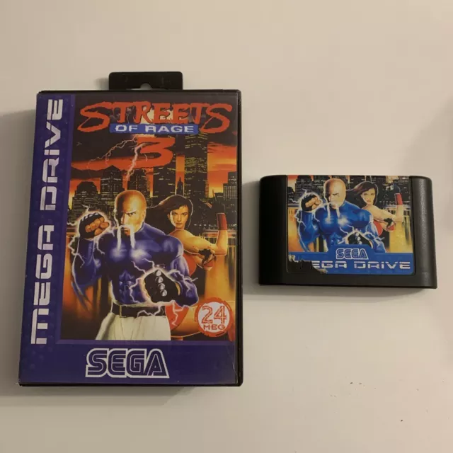 Streets of Rage 3 III - Sega Mega Drive - PAL - Tested and Working