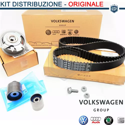 Kit Distribuzione ORIGINALE per AUDI A4 (B9) 2.0 TDI 2015-2018 Ricambio Cinghia