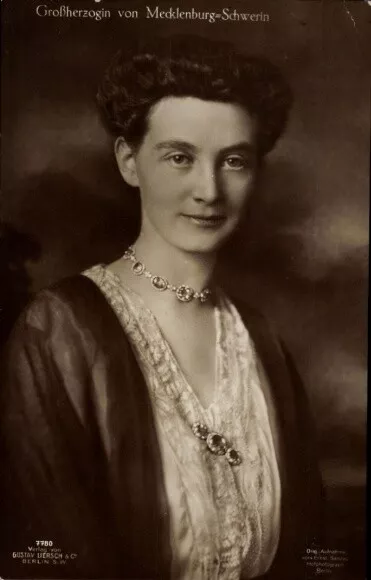 Ak Großherzogin Alexandra von Mecklenburg-Schwerin, Portrait - 10917581