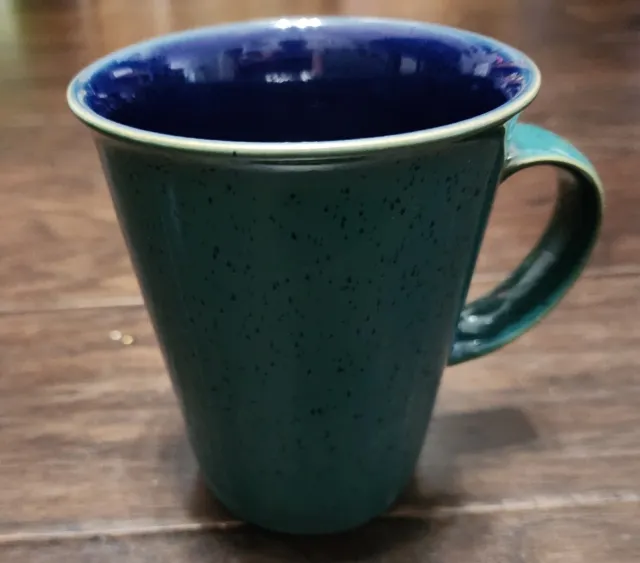 Denby Harlequin Green And Blue Large Mug