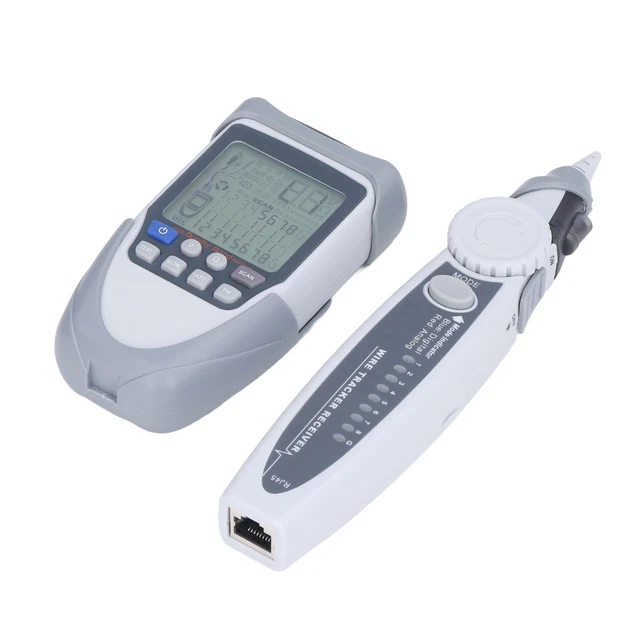 Tester cavi rete tester cavi ricerca rapida digitale analogico PoE Ethernet
