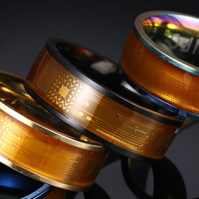 WEARABLE SMART RING NFC Smart Ring Quick Start NTAG213 Chip For Daily