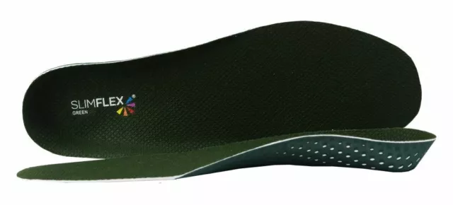 Slimflex Green Original Orthotic Insoles | Full Length  | Comfort & Support