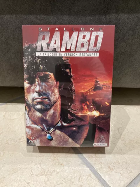 DVD - Coffret Rambo La Trilogie - Version Restaurée - Neuf sous blister
