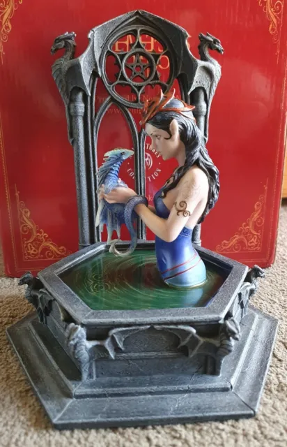 Anne Stokes Nemesis Now Water Dragon Statue Figure Used Gothic Fantasy Rare