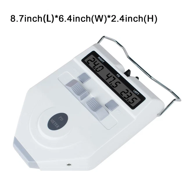 Digital Pupilometer LCD Rechargeable Optical Optometry Equipment PD Pupil Meter