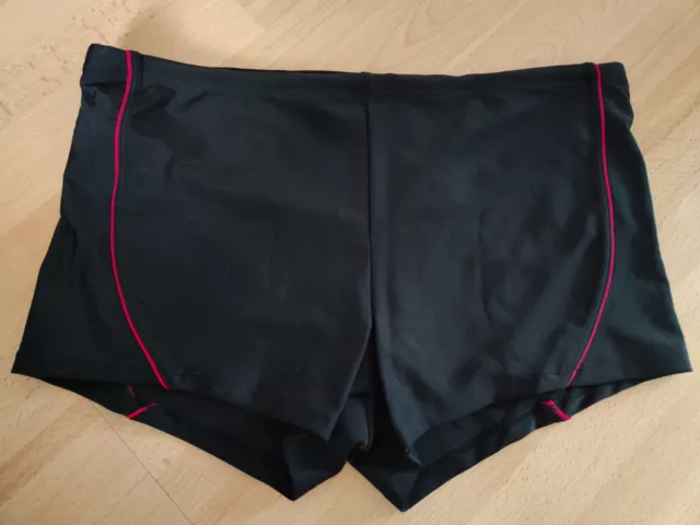 klassische Herren-Badehose Bexleys schwarz mit Innenslip, Gr. 7, NEU