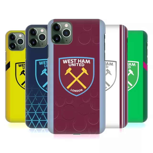 OFFICIAL WEST HAM UNITED FC 2023/24 CREST KIT BACK CASE FOR APPLE iPHONE PHONES