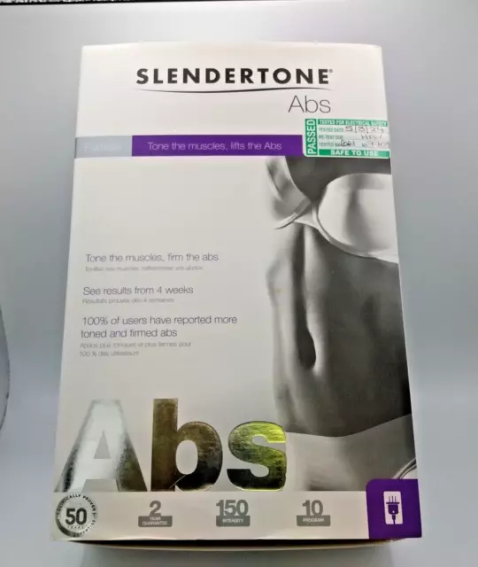 Slendertone Abs Female Rechargeable Abdominal Toning Belt -  New..h24