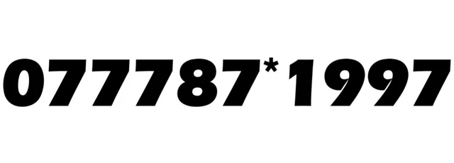 Gold Vip Business Easy Memorable Mobile Phone Number Platinum Sim Card 997