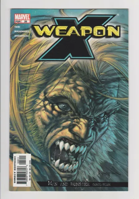 Weapon X #28 Vol 2 2004 VF 8.0 Final Issue Marvel Comics