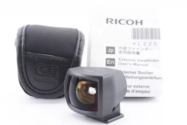 Ricoh GV-1 External Viewfinder For GR Digital Cameras [Near Mint] #504A