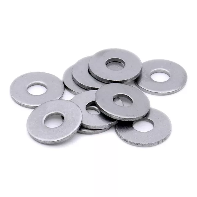 M2.5 M3 M4 M5 M6 M8 M10 M12 Flat Form G Washers Wide Thick Stainless Steel