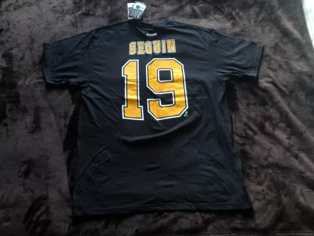 Boston Bruins NHL T-Shirt #19 Tyler Seguin - Black, Size Adult XL 3