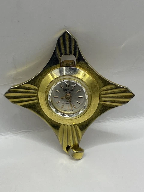 VINTAGE SPERINA PRIMA 17 Jewels Swiss Watch Pendant Untested For Repair 41mm 14.99 PicClick UK