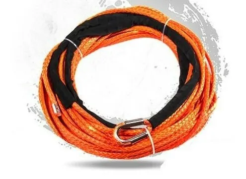 10MM X 35M Dyneema SK75 Winch Rope Synthetic Recovery Offroad Cable 4x4 4wd