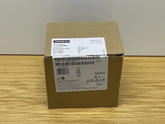 SIEMENS SPS SIMATIC S7 1200 PLC Kompakt CPU 1211C 6ES7211-1AE40-0XB0 OVP NEU 8