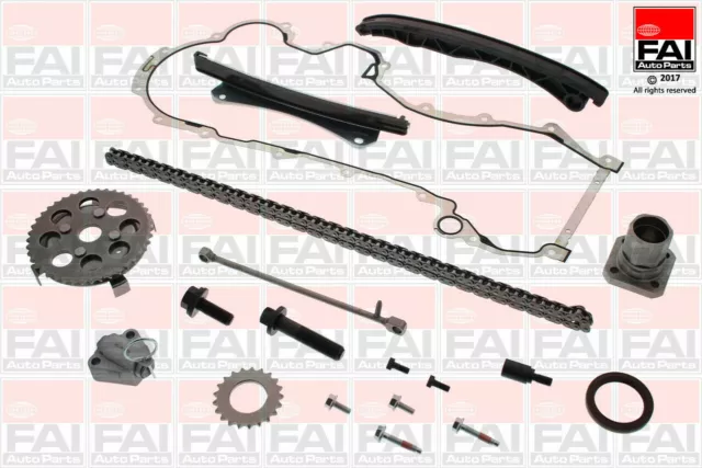 Kit Catena Distribuzione Completa Fai Opel Corsa E 1.3 CDTi Motore B13DTE/DTR