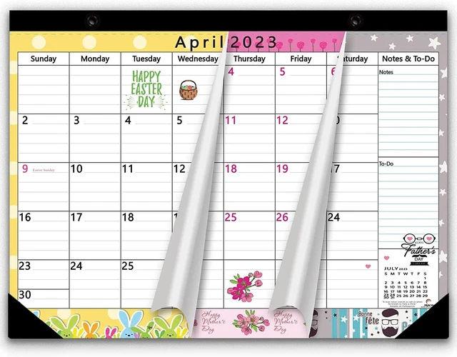 CALENDAR 20232024 Colorful Calendar for Fridge