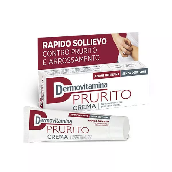 DERMOVITAMINA PRURITO Crema 30 ml Azione Intensiva Emoliente e Idratante