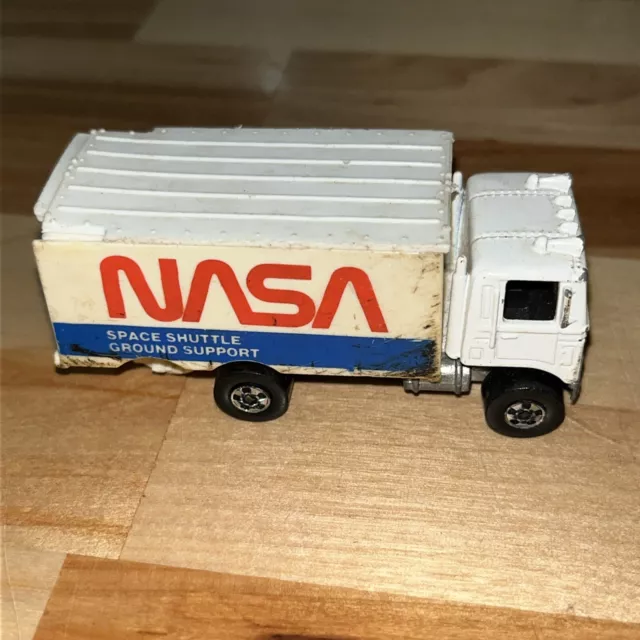 Hot Wheels 1979 Diecast 3" Truck Vehicle - NASA Space Shuttle Ground Support