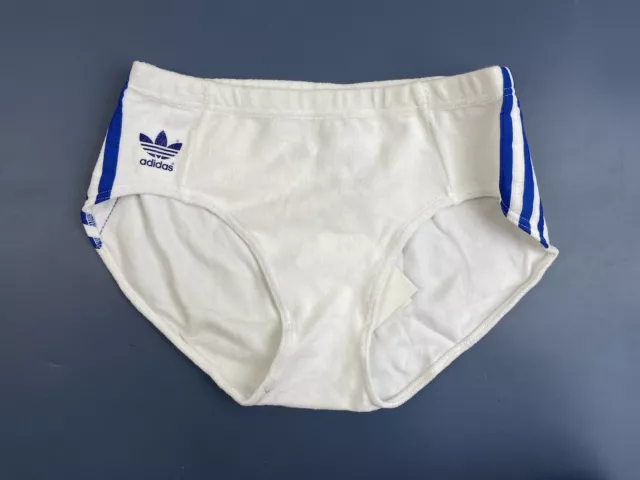 Nuovi Pantaloncini Adidas Vintage Anni '90 Bianchi Taglia M Adulto