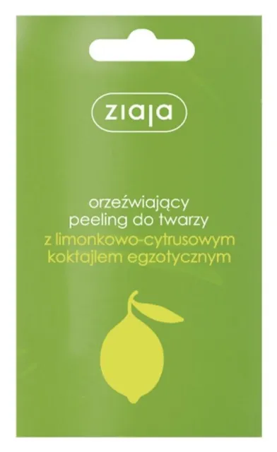 Ziaja Lime Refreshing Face Scrub